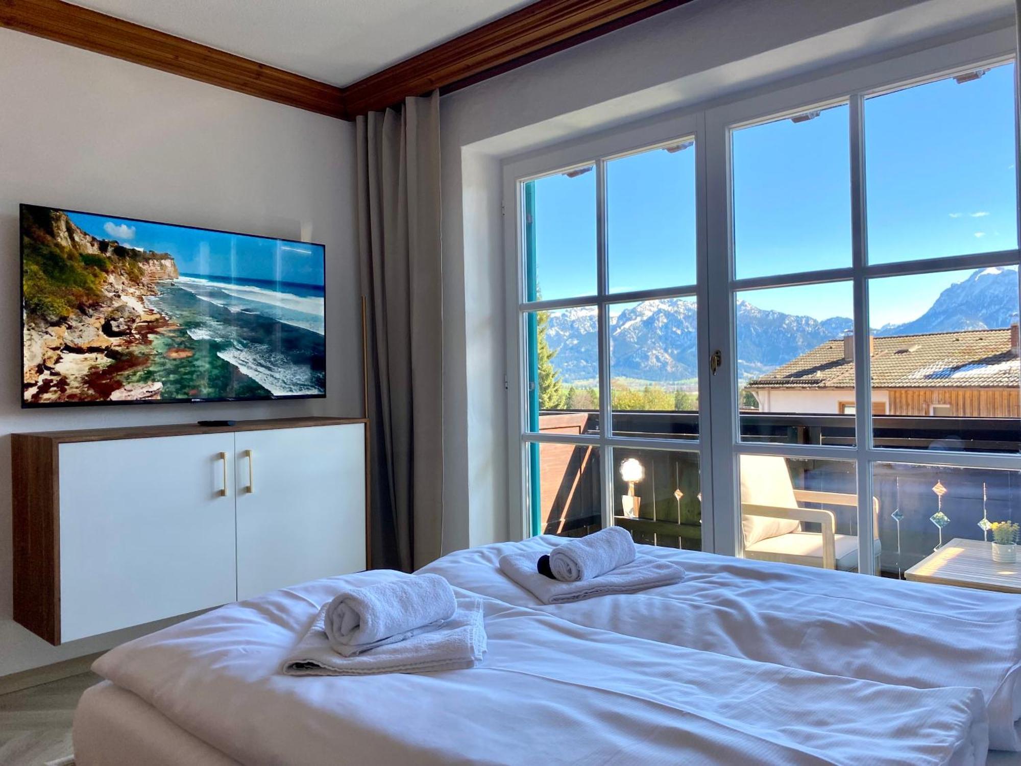 Best Butler I Romantic 4Two I Kueche I Balkon I Parken I Schlossblick Füssen 외부 사진